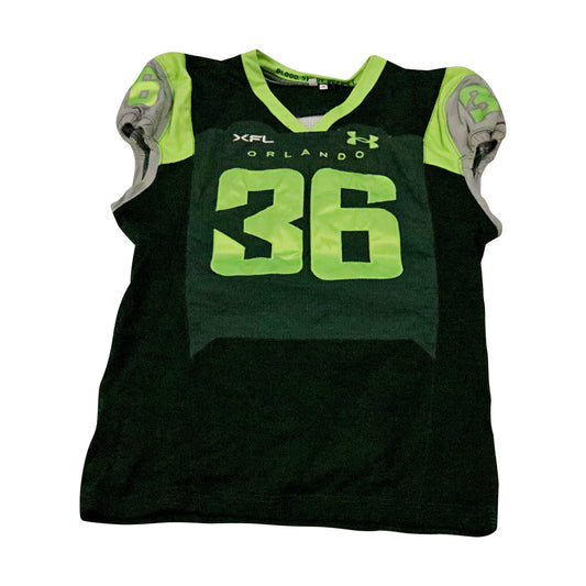 Jacoby Jones Orlando Guardians 2023 Game Issued Home Jersey Size 48