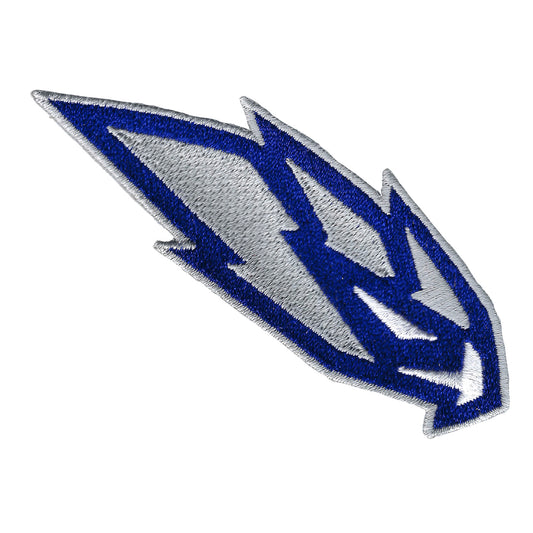 St. Louis Battlehawks Secondary Logo Patch In Grey & Navy - Front View