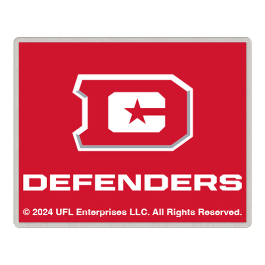 D.C. Defenders Hatpin In Red - Front View