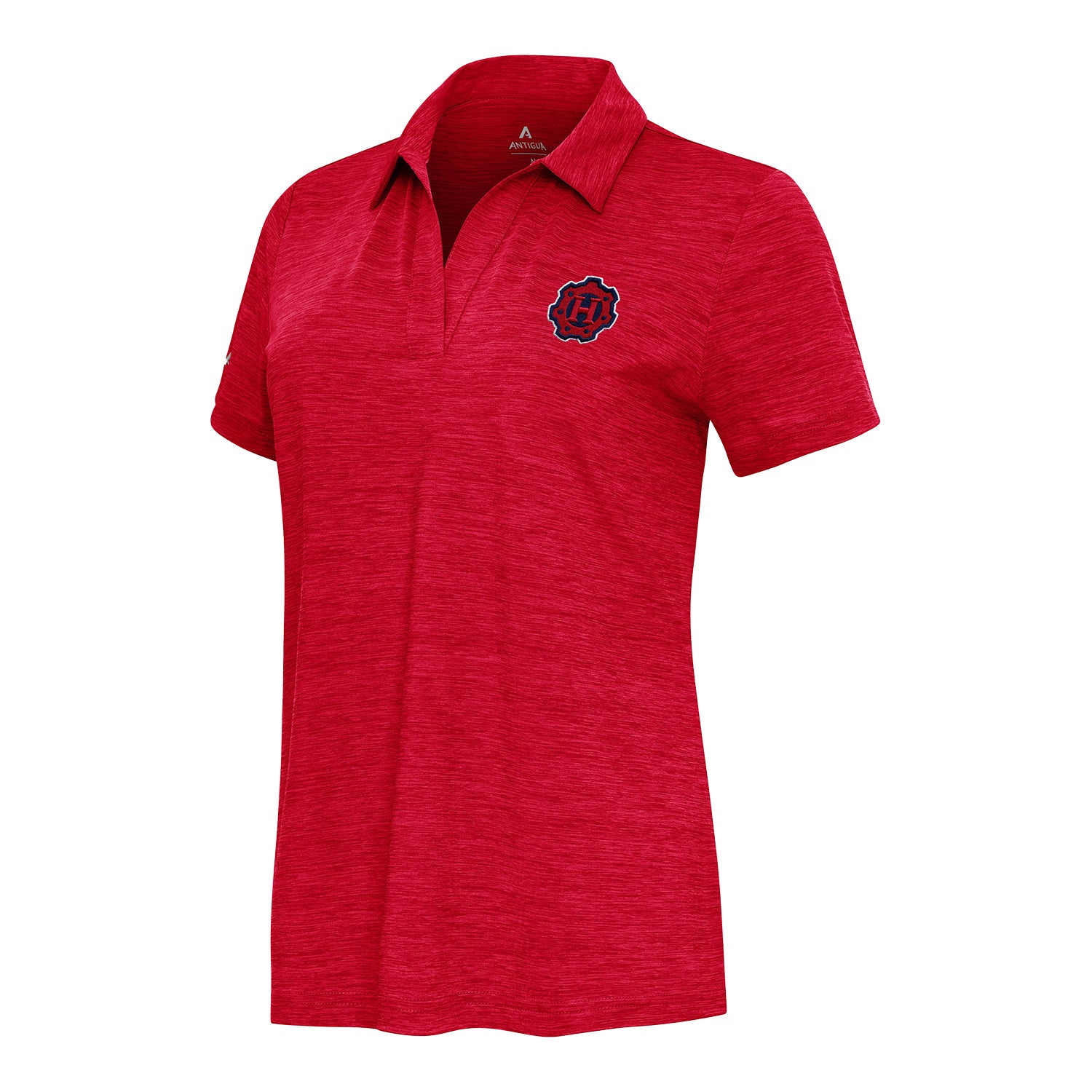 Houston Roughnecks Women's Layout V-Neck Polo - Front View