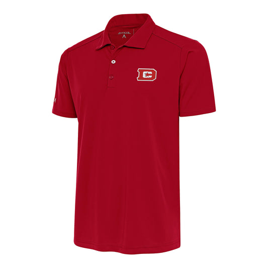 Antigua DC Defenders Tribute Polo In Red - Front View