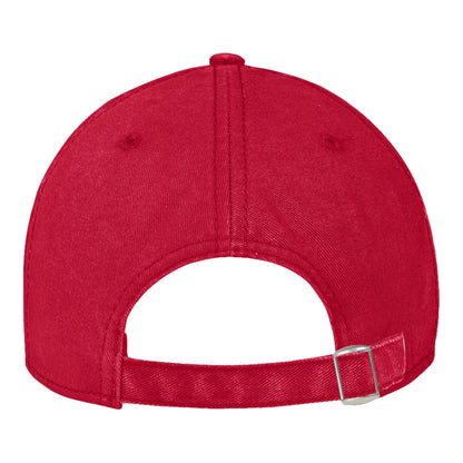 Under Armour Birmingham Stallions Garment Washed Hat In Red - Back View