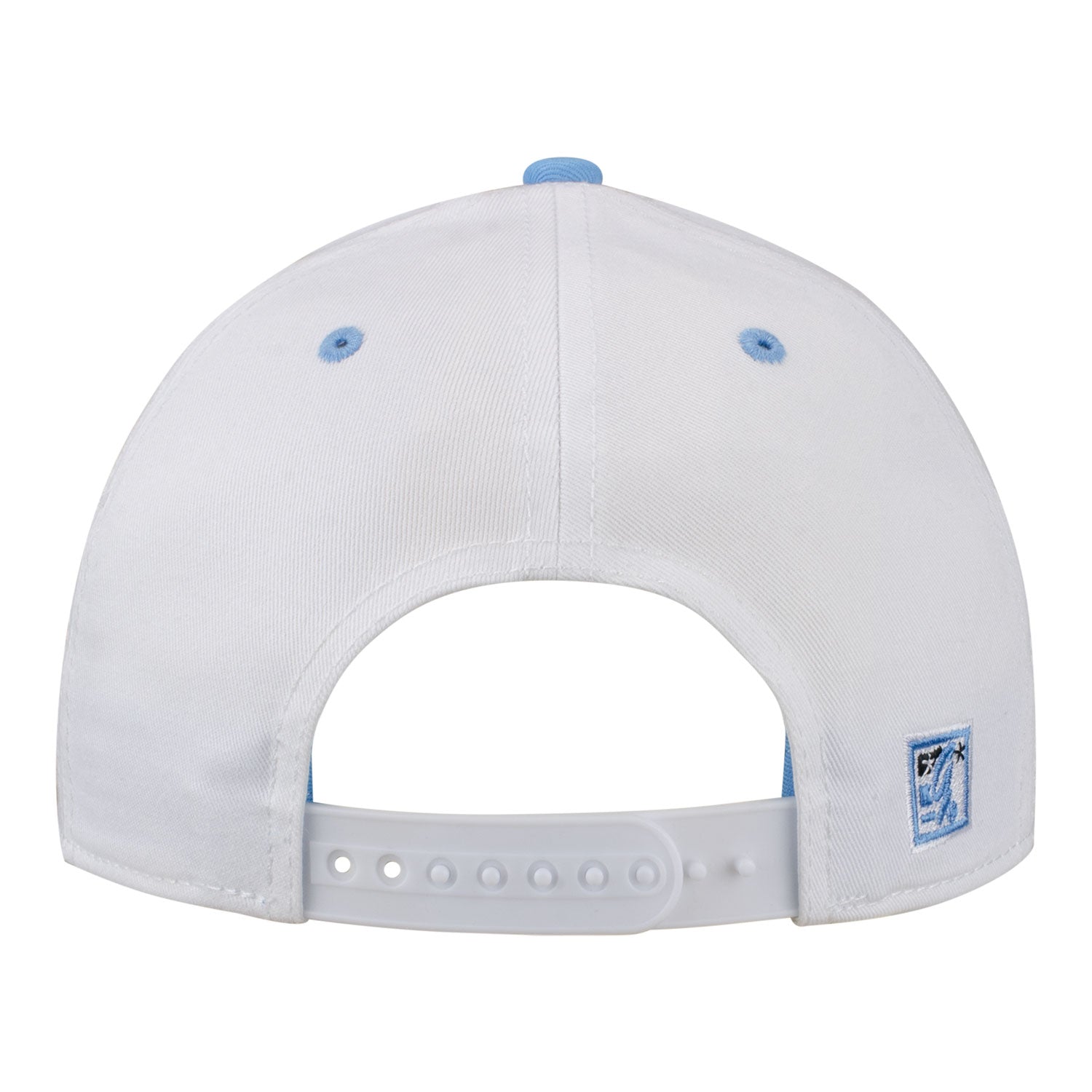 Arlington Renegades Cotton Twill Snapback In White - Back View