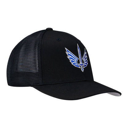 St. Louis Battlehawks Mesh Hat In Black - Angled Right Side View