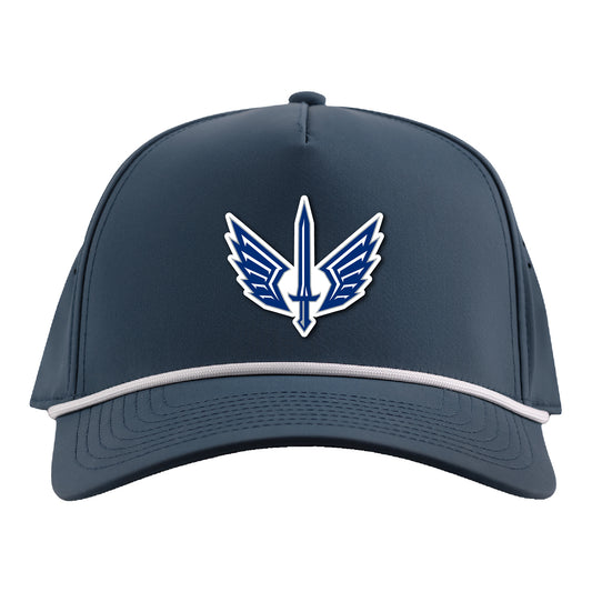 St. Louis Battlehawks Branded Bills Adjustable Rope Hat In Blue - Front View