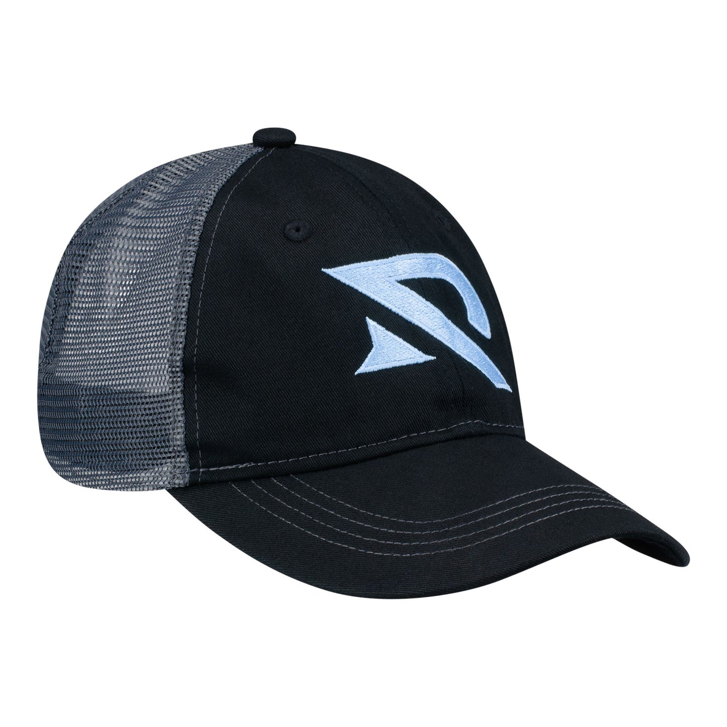 Arlington Renegades Trucker Hat In Black - Angled Right Side View