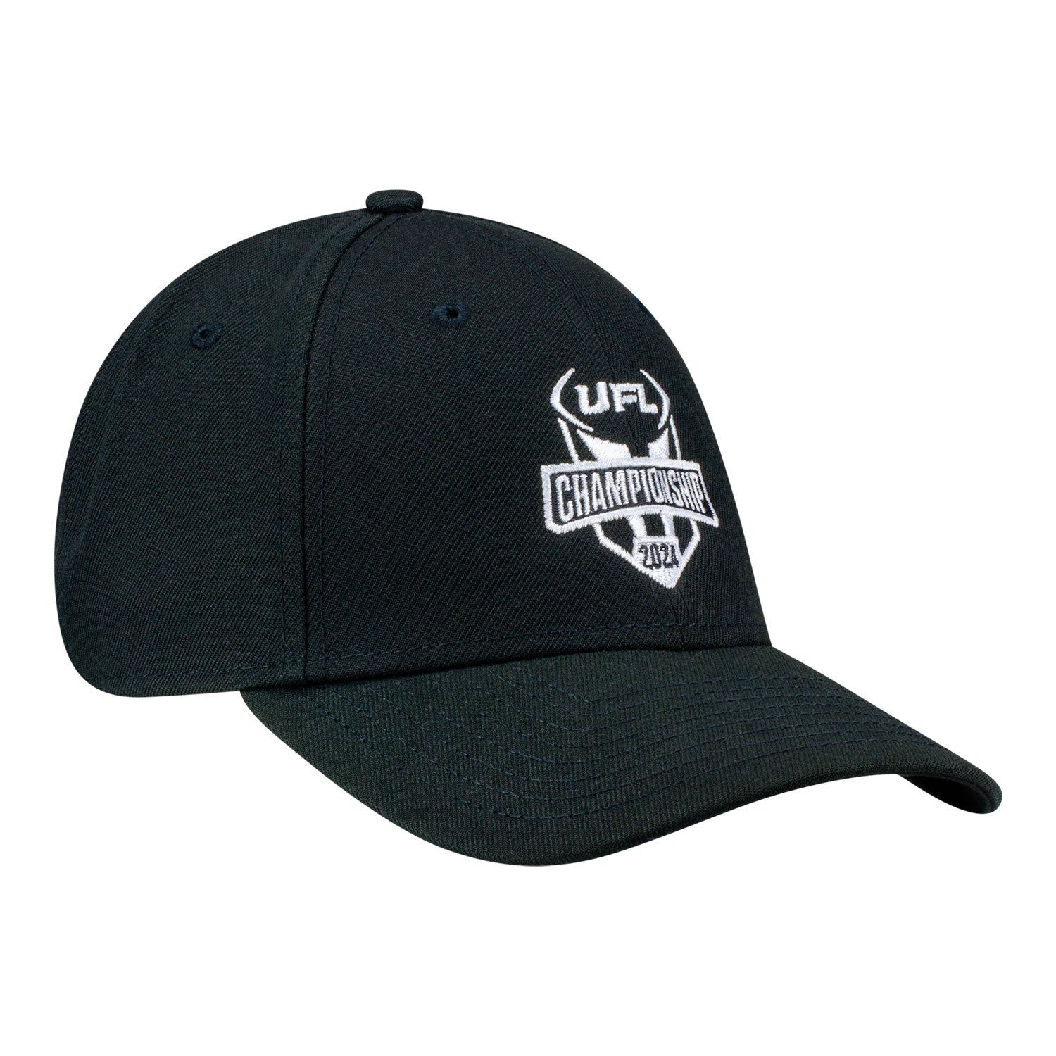 UFL New Era 920 2024 Championship Trophy Hat In Black - Angled Right Side View