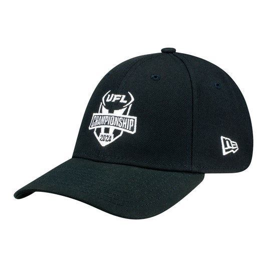 UFL New Era 920 2024 Championship Trophy Hat In Black - Angled Left Side View