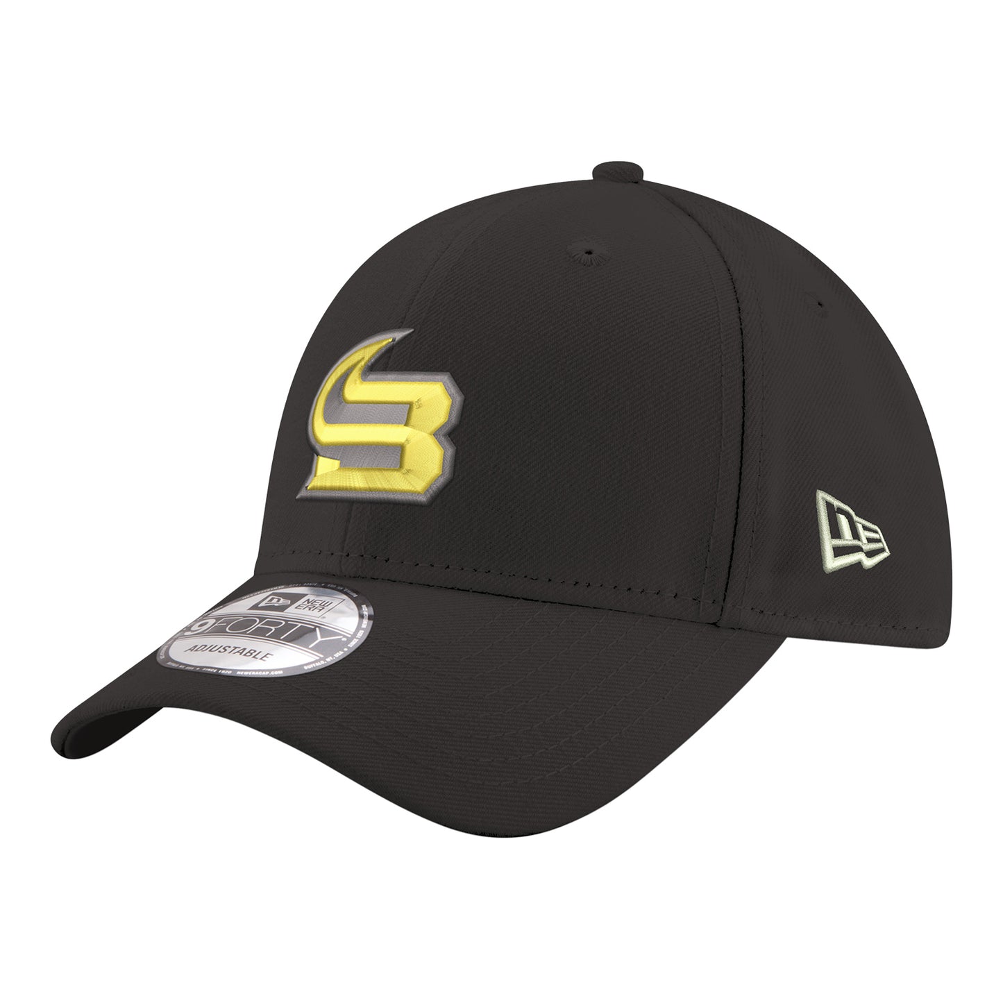 San Antonio Brahmas New Era 940 Hat In Black - Front View