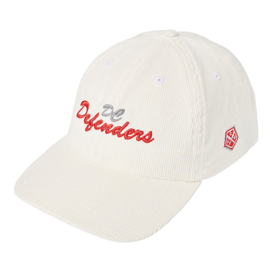 D.C. Defenders Dad Hat In White - Front View