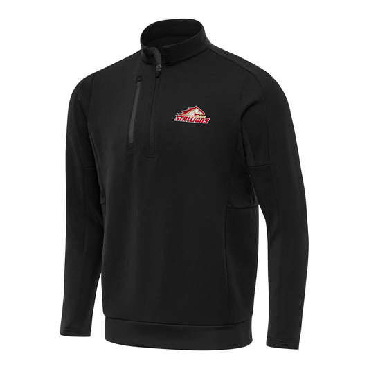 Birmingham Stallions Men's 1/4 Zip Pullover - Front View