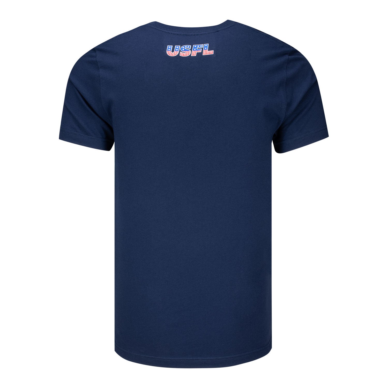 Memphis Showboats T-Shirt In Navy - Back View