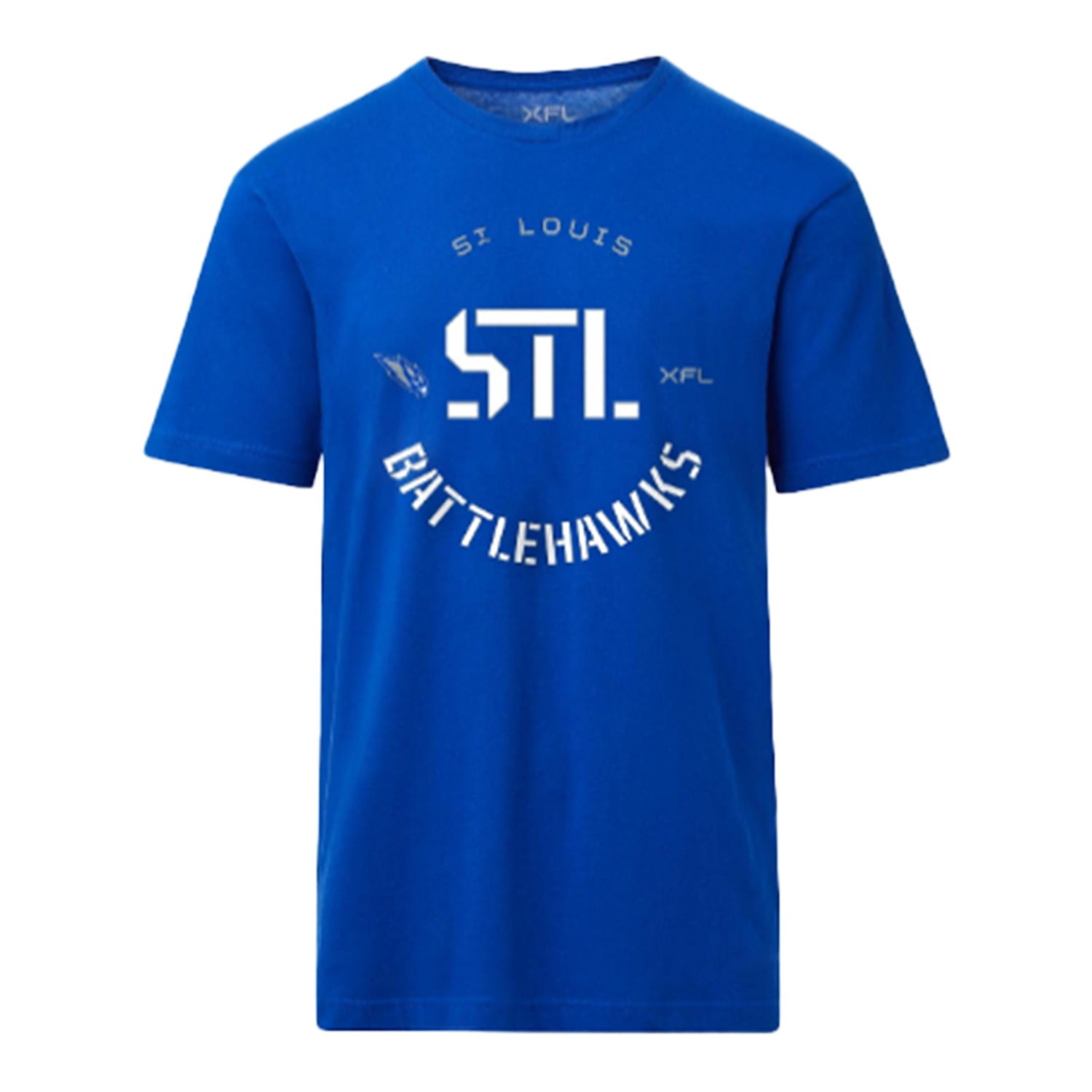 Battlehawks Secondary Logo T-Shirt In Blue - Front View
