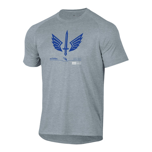 Under Armour St. Louis Battlehawks Tech T-Shirt In Grey - Front View