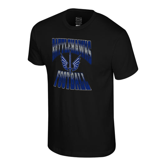 St. Louis Battlehawks Regulate T-shirt In Black - Front View