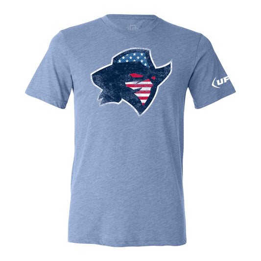 Arlington Renegades 108 Stitches Patriotic T-Shirt In Blue - Front View
