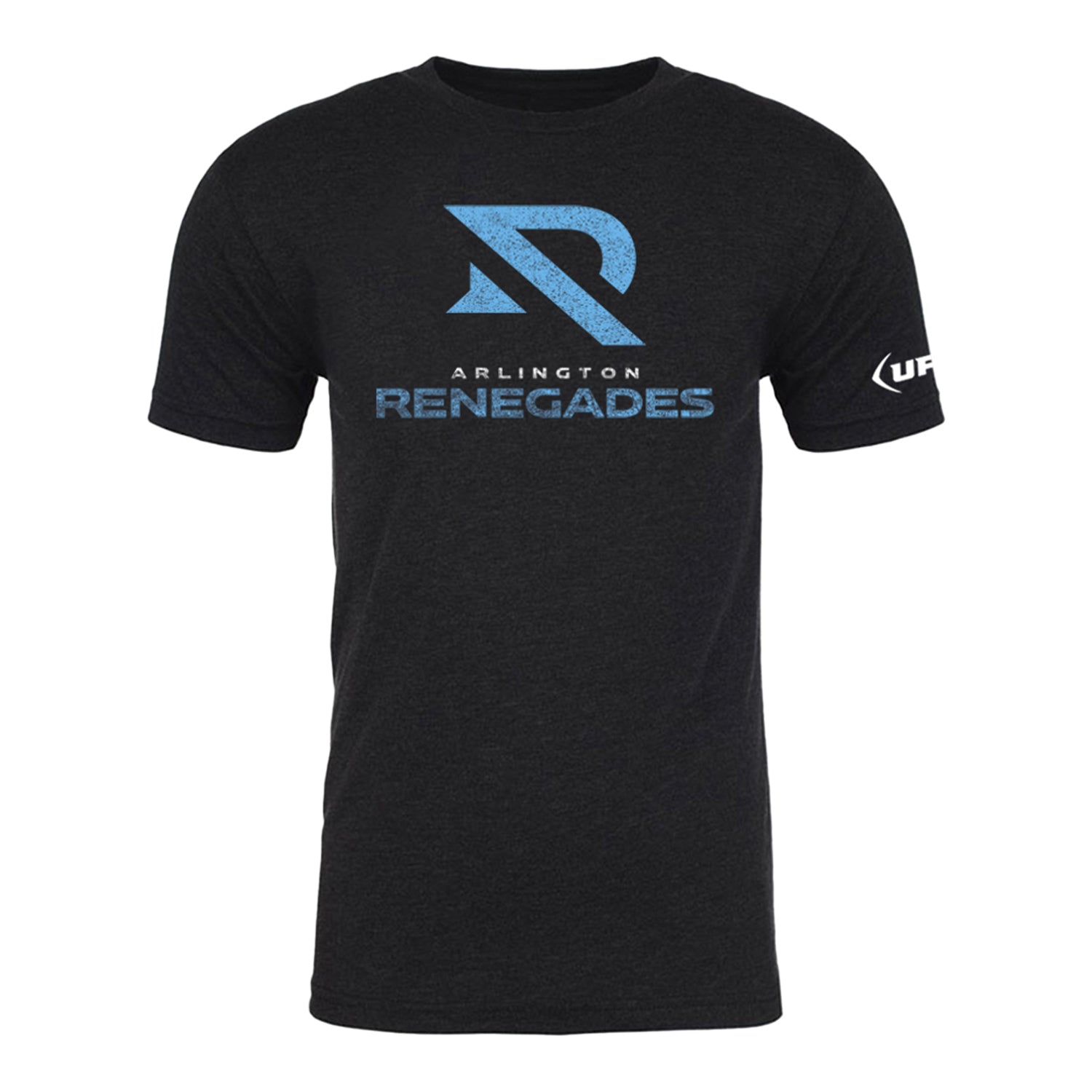 Arlington Renegades 108 Stitches Fade T-Shirt In Black - Front View