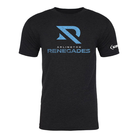 Arlington Renegades 108 Stitches Fade T-Shirt In Black - Front View