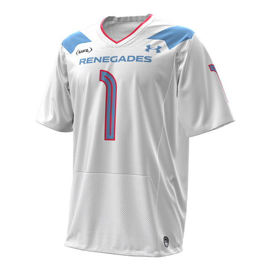 Arlington Renegades 2025 Under Armour Away Jersey - Front View