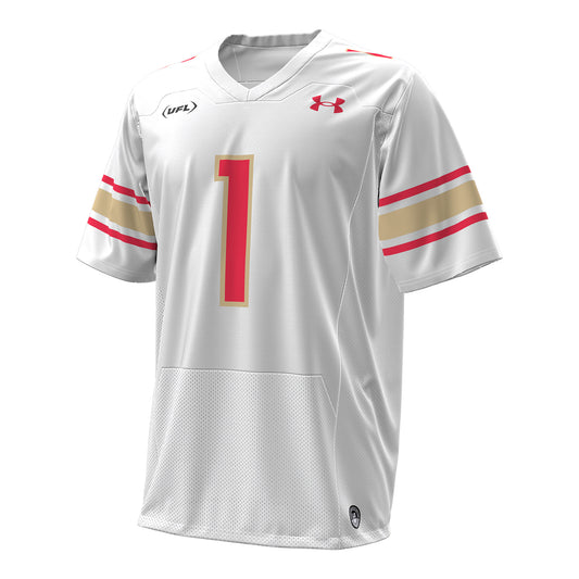 Brimingham Stallions 2025 Under Armour Away Jersey - Front View