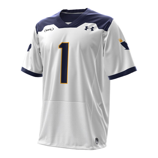 Memphis Showboats 2025 Under Armour Away Jersey - Front View