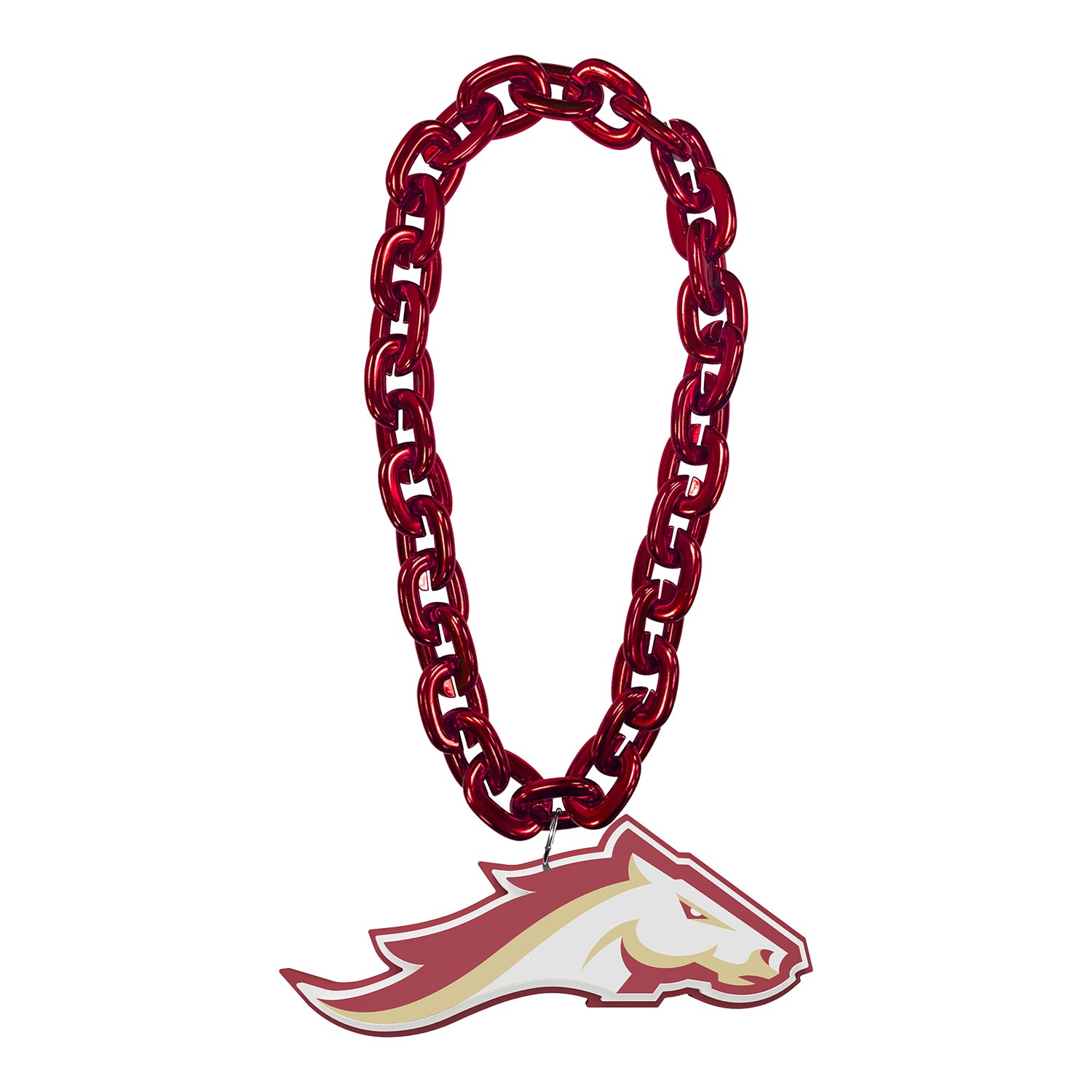 Birmingham Stallions UFL 3D Fanchain In Red - Front View