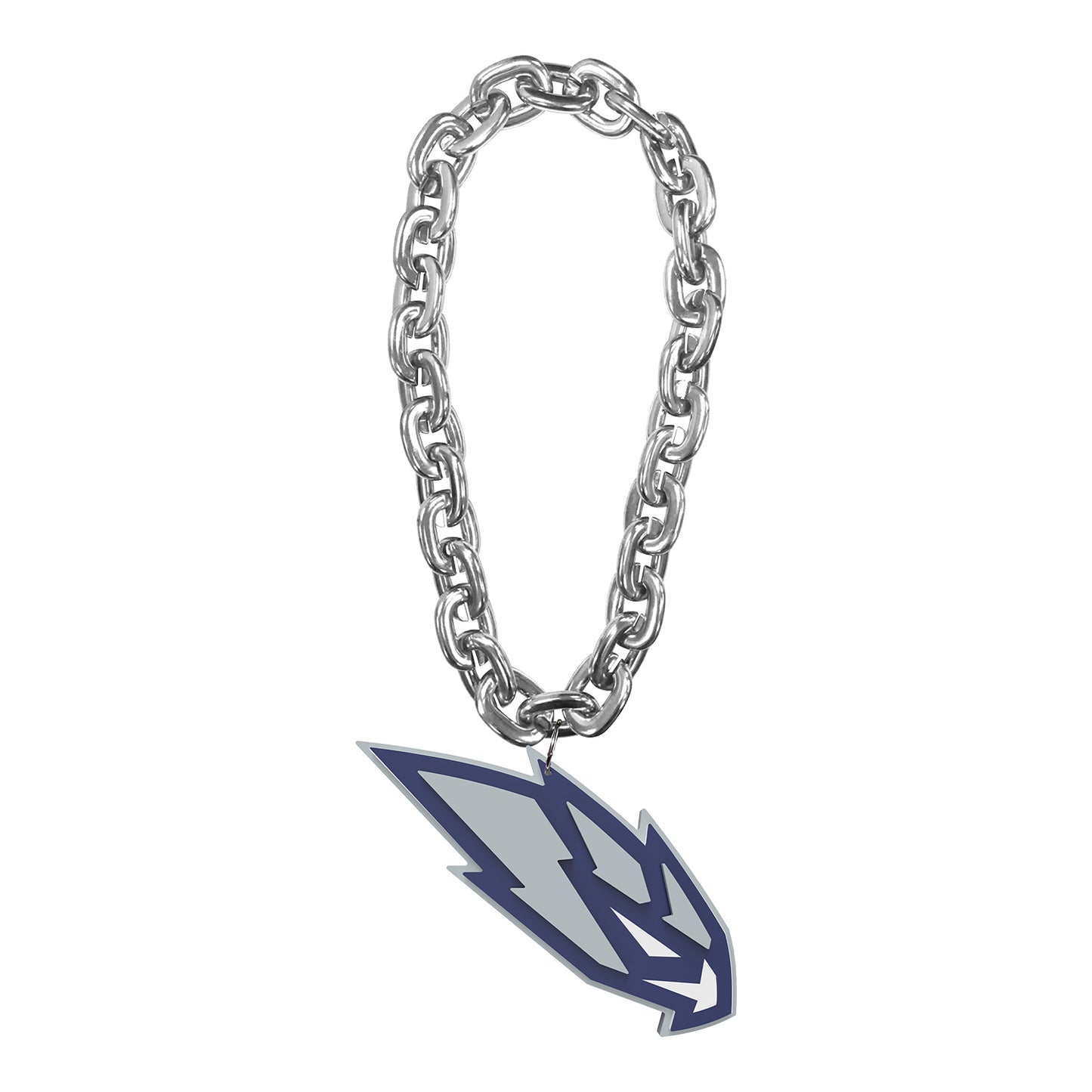 St. Louis Battlehawks UFL 3D Fanchain In Grey - Front View