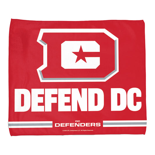 D.C. Defenders Rally Towel In Red - Front View