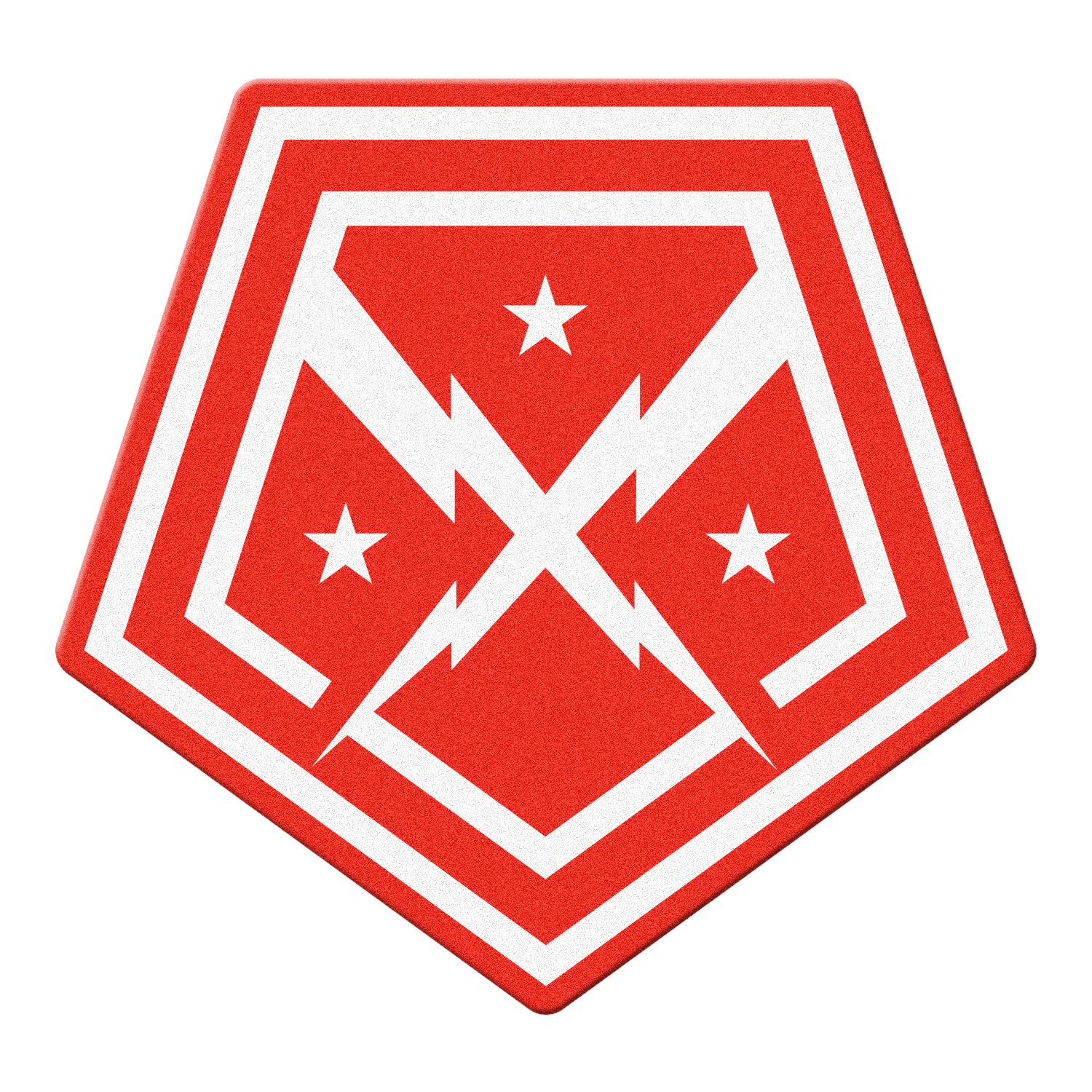 D.C. Defenders Foam Shield In Red - Front View