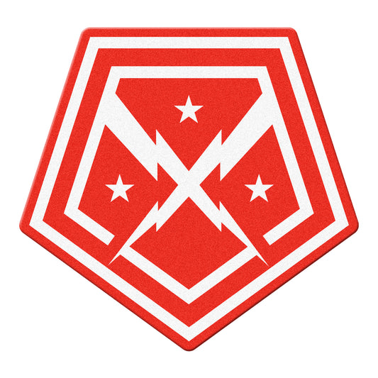 D.C. Defenders Foam Shield In Red - Front View