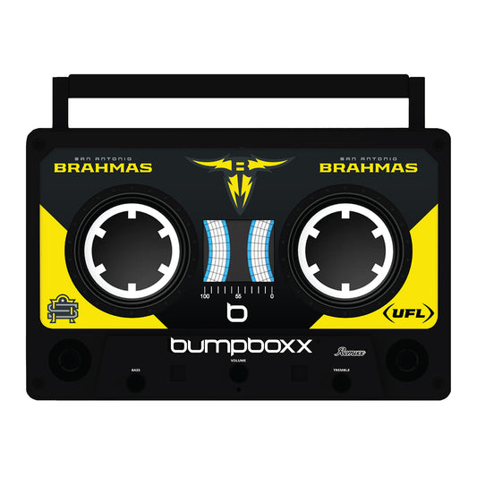  San Antonio Brahmas Bumpboxx - Black - Front View