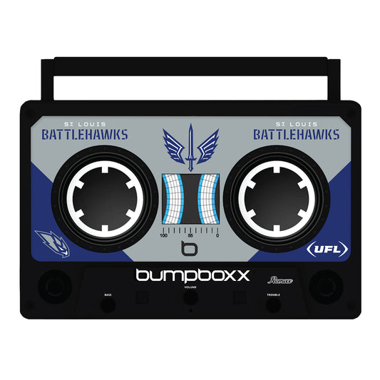 St. Louis Battlehawks Bumpboxx - Black - Front View
