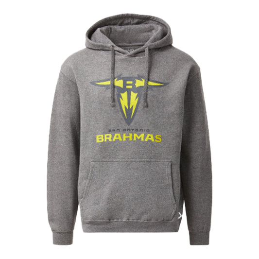 Youth San Antonio Brahmas Primary Logo Sweatshirt In Grey - Front View