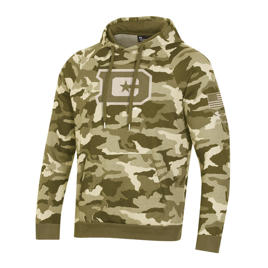 Under Armour D.C. Defenders Rival Fleece Camo Sweatshirt In Camouflage - Front View
